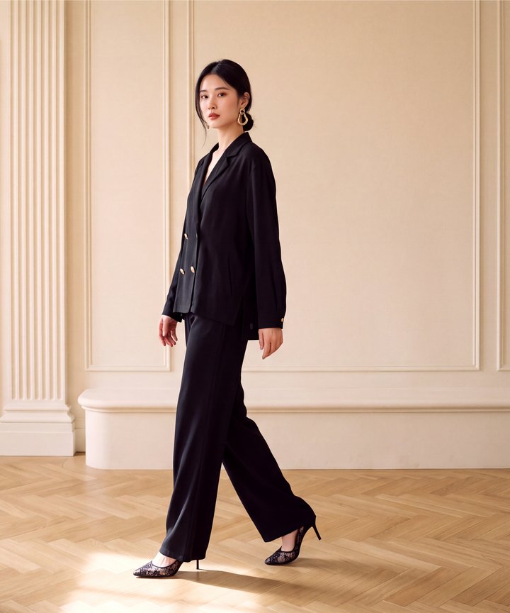 Estate Drawstring Pants - Black