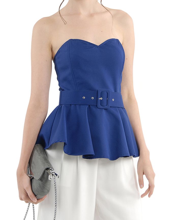Jo Peplum Bustier