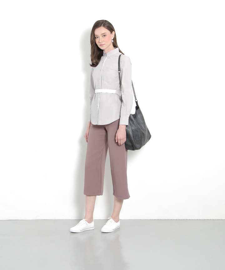 Ginza Culottes - Dust Lavender