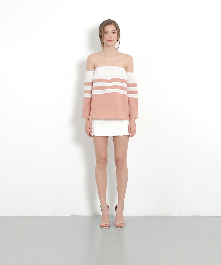 Hyacinth Lace Skirt - White