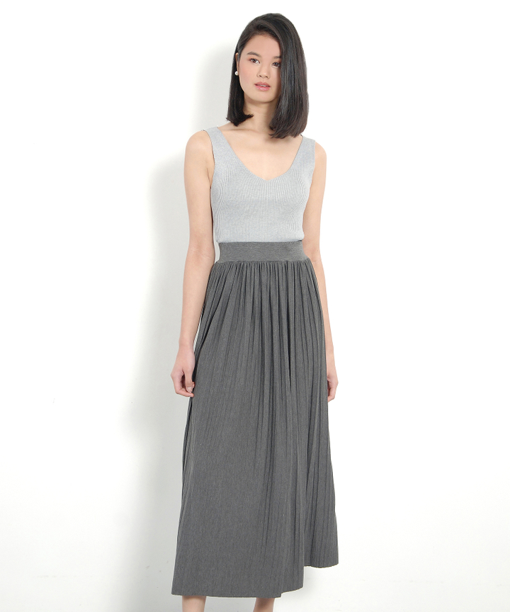 Allegro Knit Tank - Grey