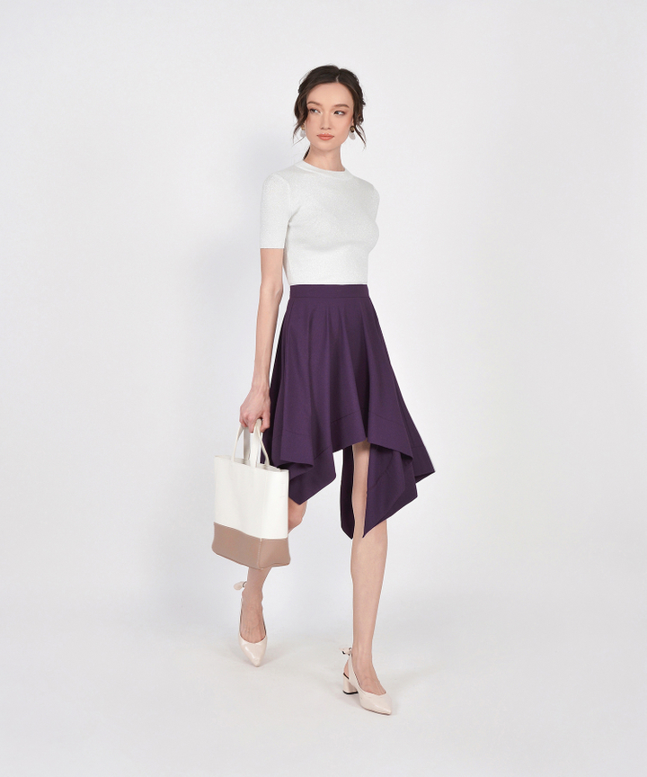 Lumi Knit Top - White