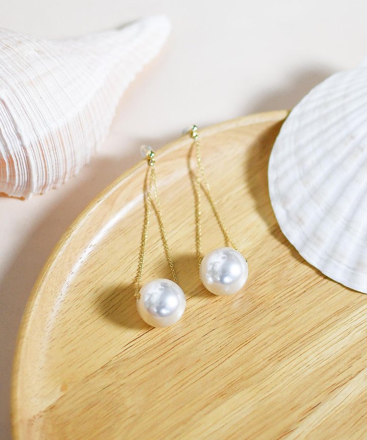 Pixie Pearl Drop Earrings