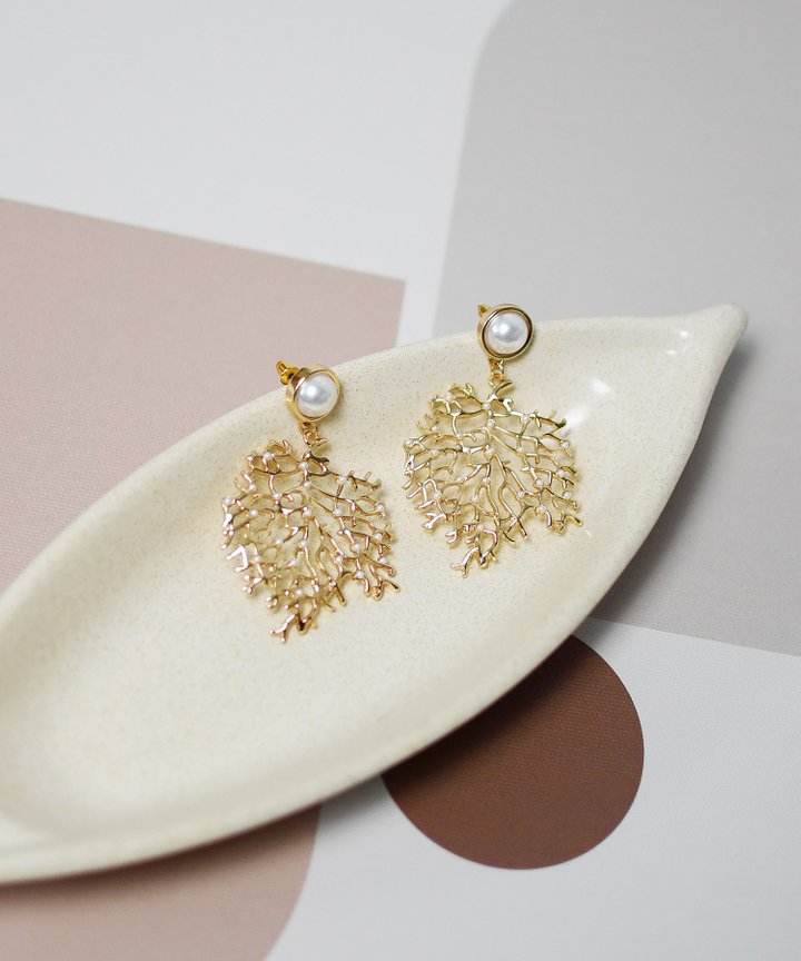 Chelsea Vine Statement Earrings