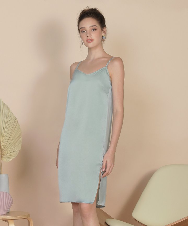Belair Chemise - Glacier Green (Restock)