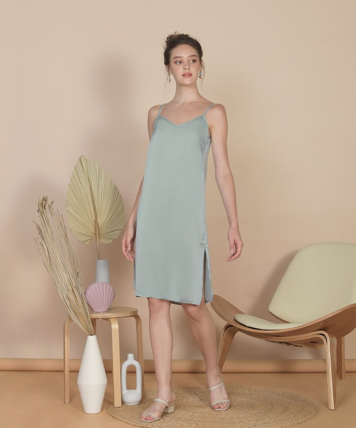 Belair Chemise - Glacier Green (Restock)