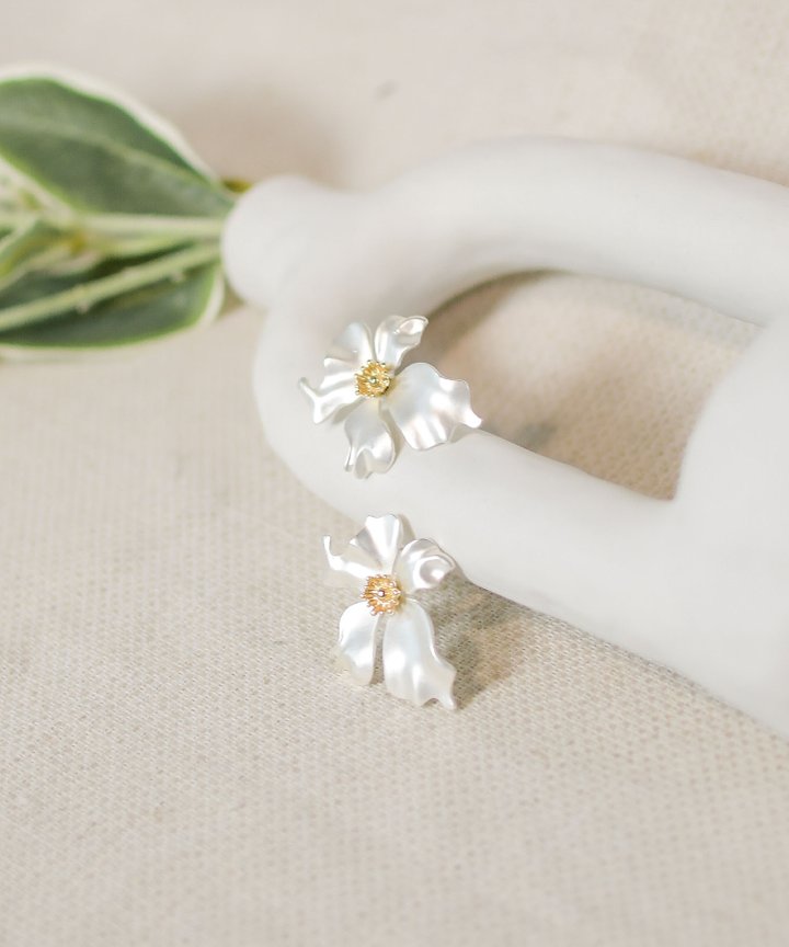 Belles Floral Statement Earrings