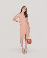 Philosophy Dress in Nude Pink Fashion Online Store