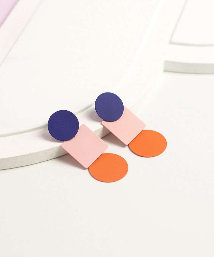 Arden Colourblock Earrings