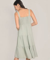 maje-gathered-midi-dress-pale-seafoam-5