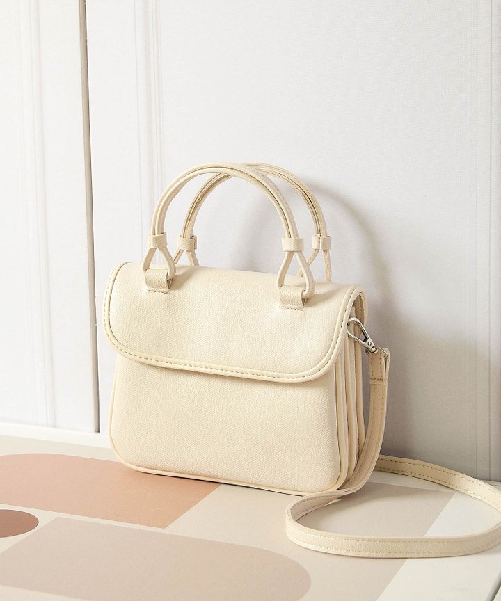 Famke Satchel - Off-White