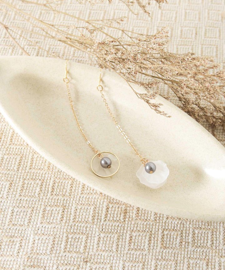 Isleton Petal Drop Earrings