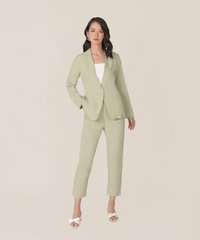 Sorbet Linen Blazer in Sage Women's Fashion Online Store