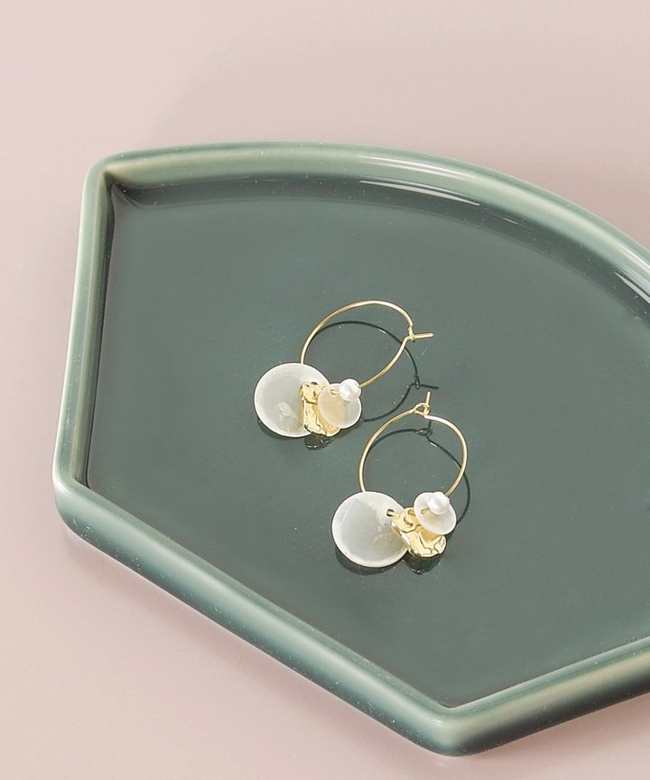 Delice Mini Disc Earrings