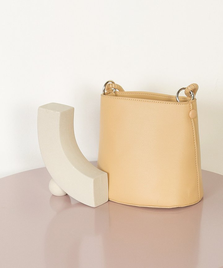 Viola Mini Bucket Bag - Sand