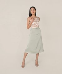 elixir-ruched-satin-toga-top-champagne-4