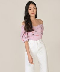 sierra-pouf-sleeved-blouse-sunset-4