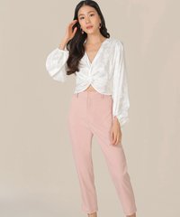 sonadora-twist-front-jacquard-blouse-pearlescent-4