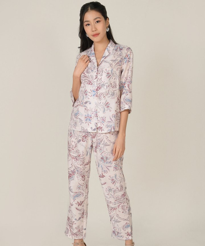 Gjelina Paisley Loungewear Co-ord