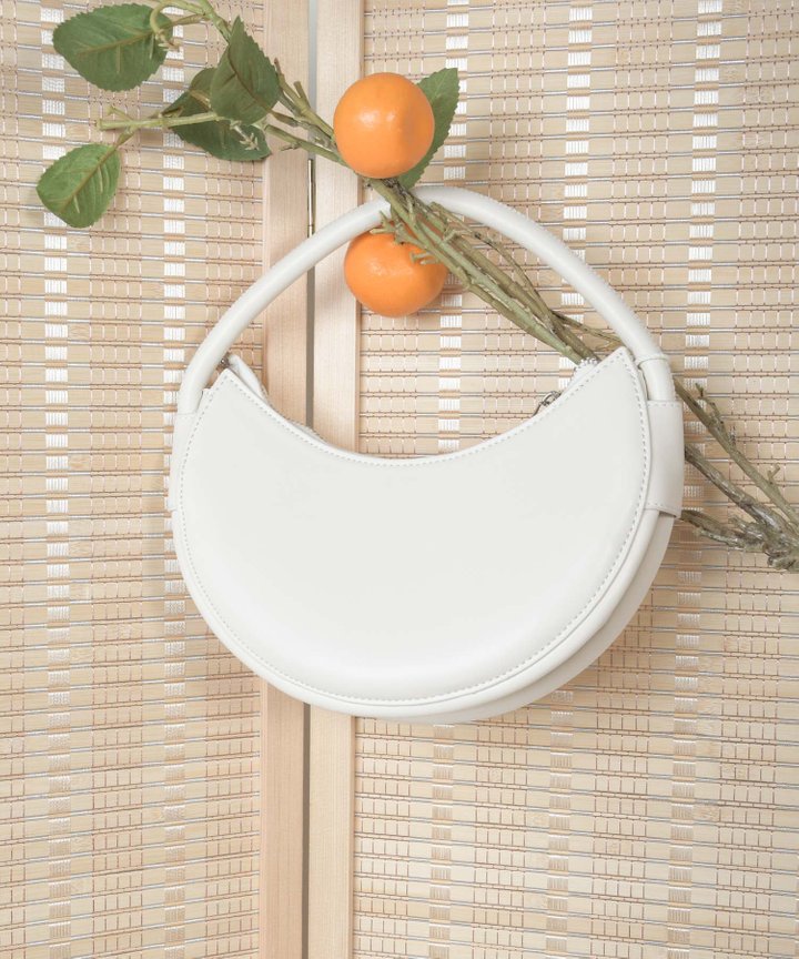 Melange Crescent Handbag