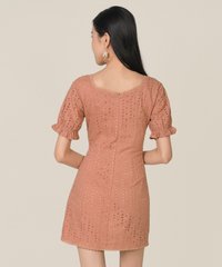 vianna-eyelet-pouf-sleeved-dress-peach-6