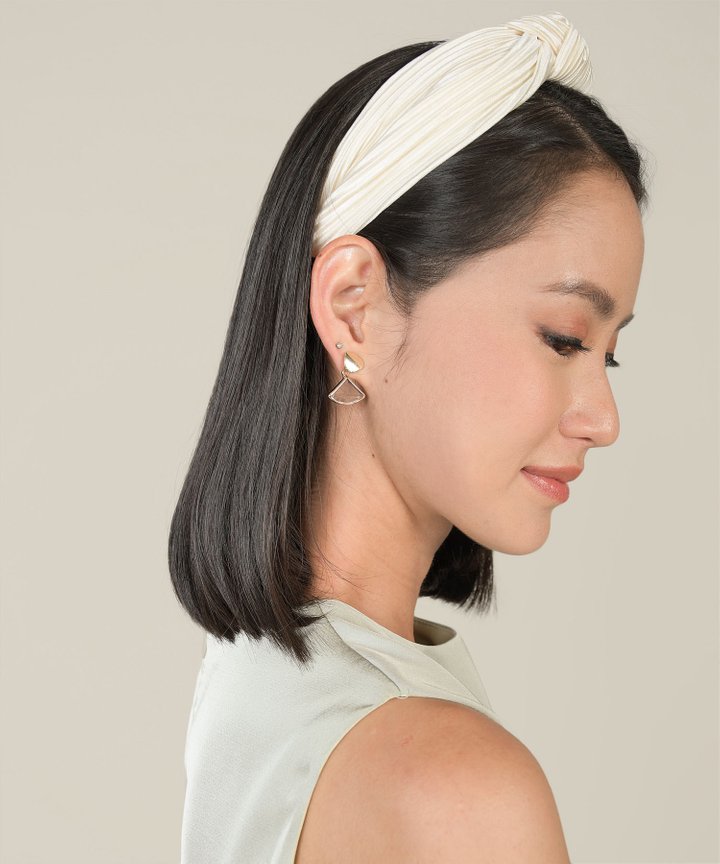 Sanguine Fan Earrings