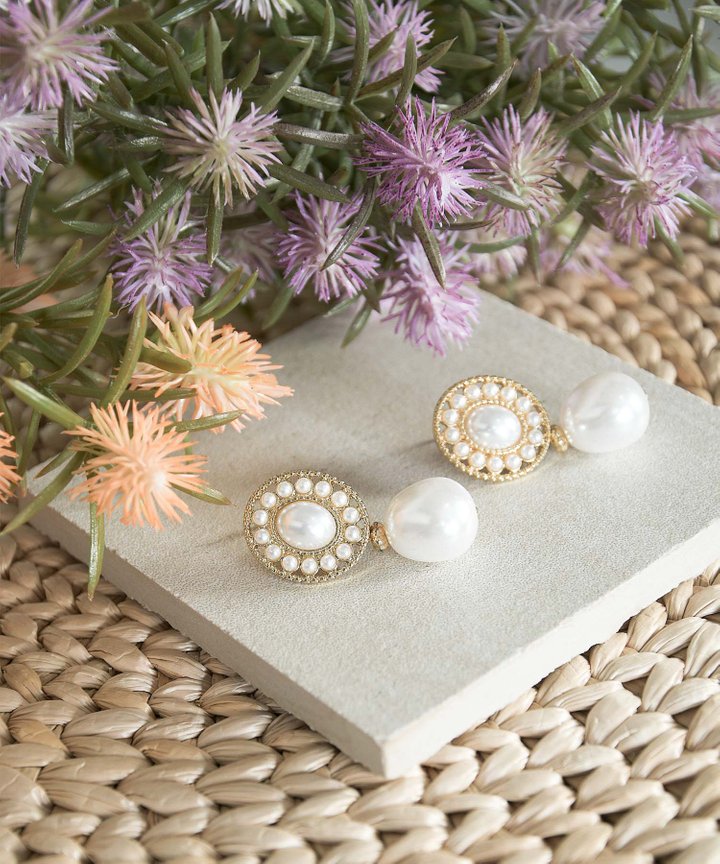 Malta Pearl Drop Earrings