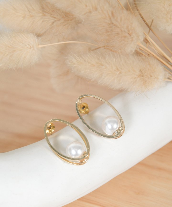 Citrouelle Pearl Earrings