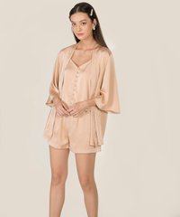 Juno Satin Camisole in Rose Gold Fashion Online Store