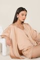 Juno Satin Camisole in Rose Gold Women's Loungewear Online