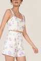 Winona Floral Linen Co-ord in Lavender Women's Fashion Online