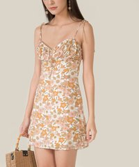 coast-floral-ruched-dress-sunset-2