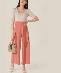 Nandita Palazzo Pants in Coral Rose Women's Clothing Online