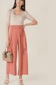 Nandita Palazzo Pants in Coral Rose Women's Clothing Online