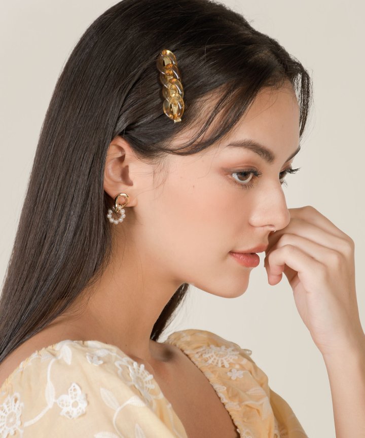 Inca Nano Pearl Earrings