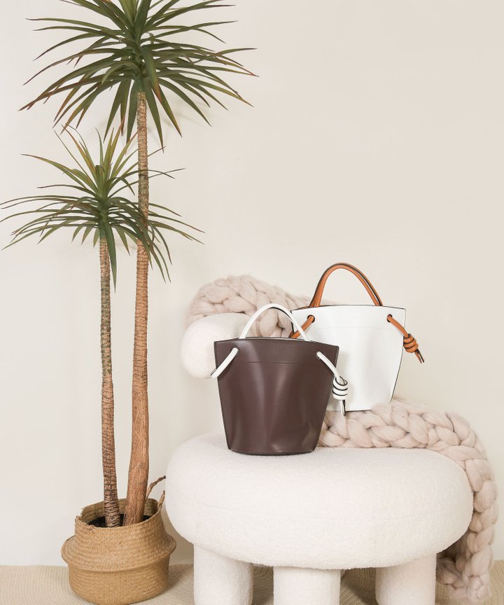Sereda Bucket Handbag - Espresso