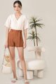 lilley-linen-belted-shorts-caramel-1