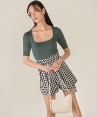 abrielle-trapeze-knit-top-hunter-green-4