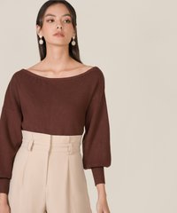christal-knit-off-shoulder-top-chocolate-1