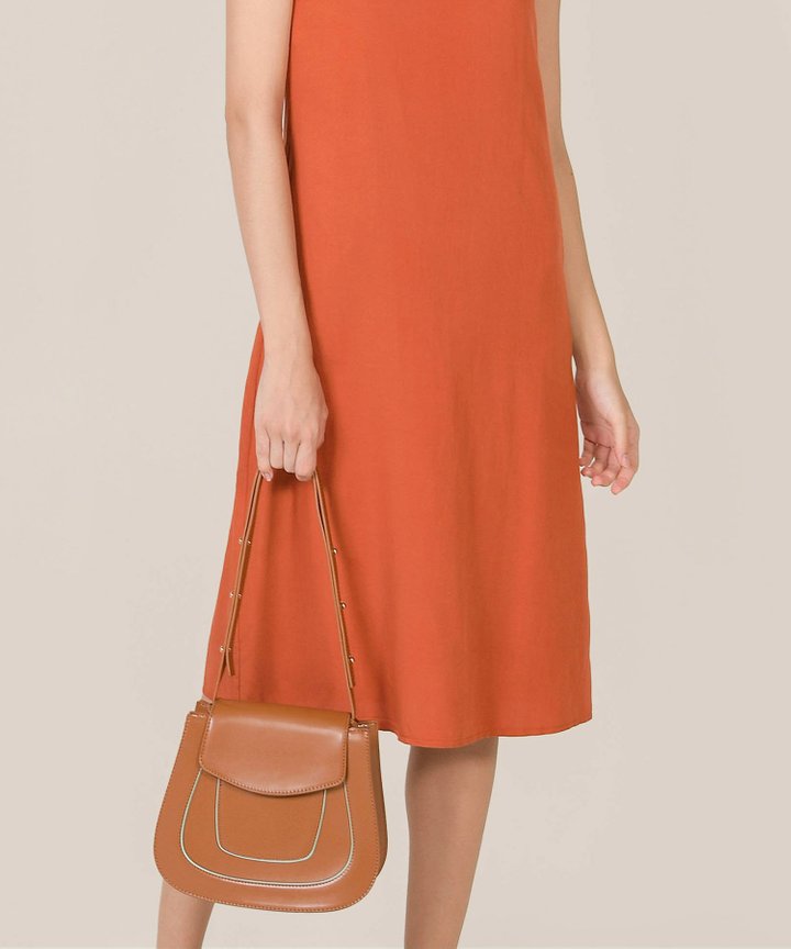 Paolo Alto Saddle Bag - Ginger