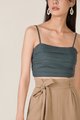 bindi-linen-ruched-cropped-top-dark-teal-1