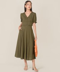 cayenne-plaid-button-down-cropped-top-olive-4
