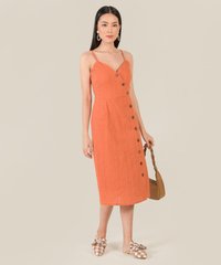 charlize-striped-overlay-midi-dress-melon-1