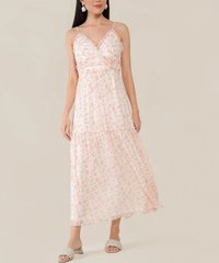 hvv atelier allons floral ruffle online women's maxi dress