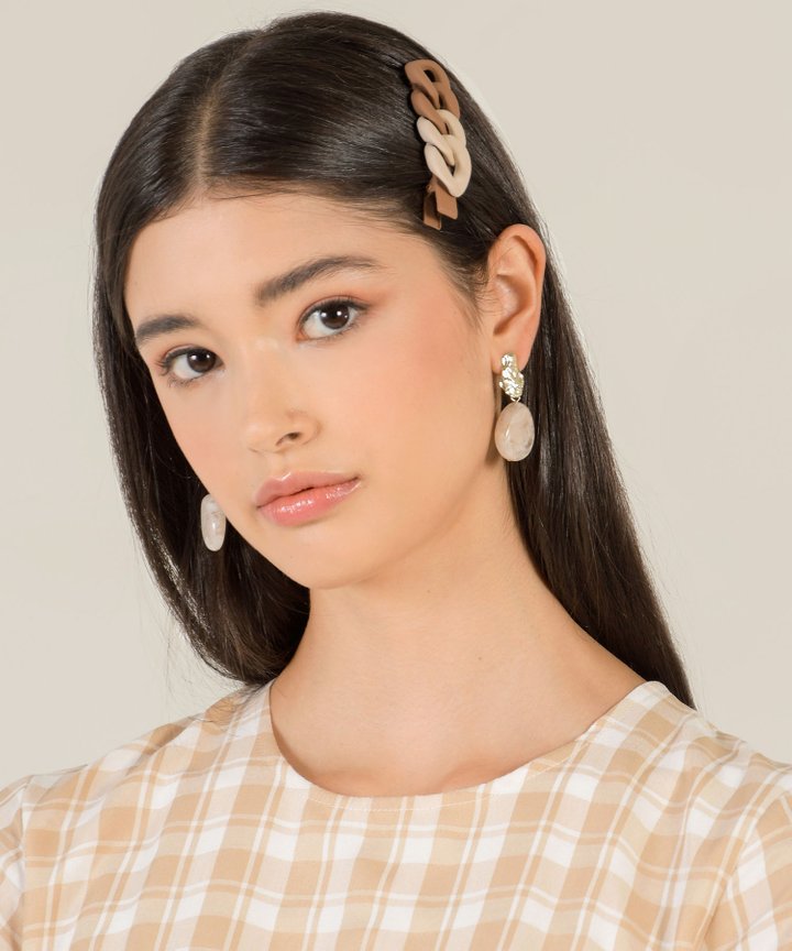 Beau Colourblock Link Hairclip