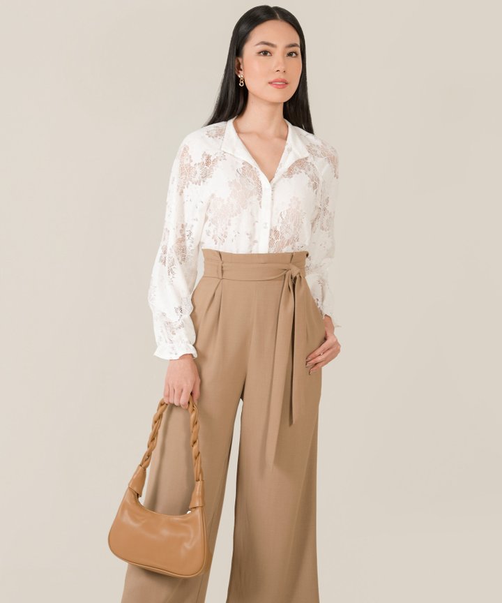 Bellamy Lace Blouse - White