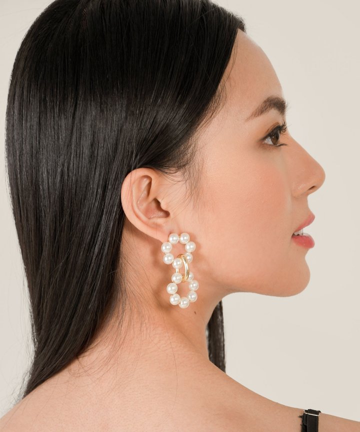 Joia Pearl Drop Earrings