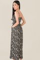resa abstract floral ruffle jumpsuit back view