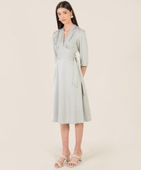 myth-ruched-midi-dress-bali-blue-3