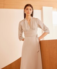myth-ruched-midi-dress-mink-5